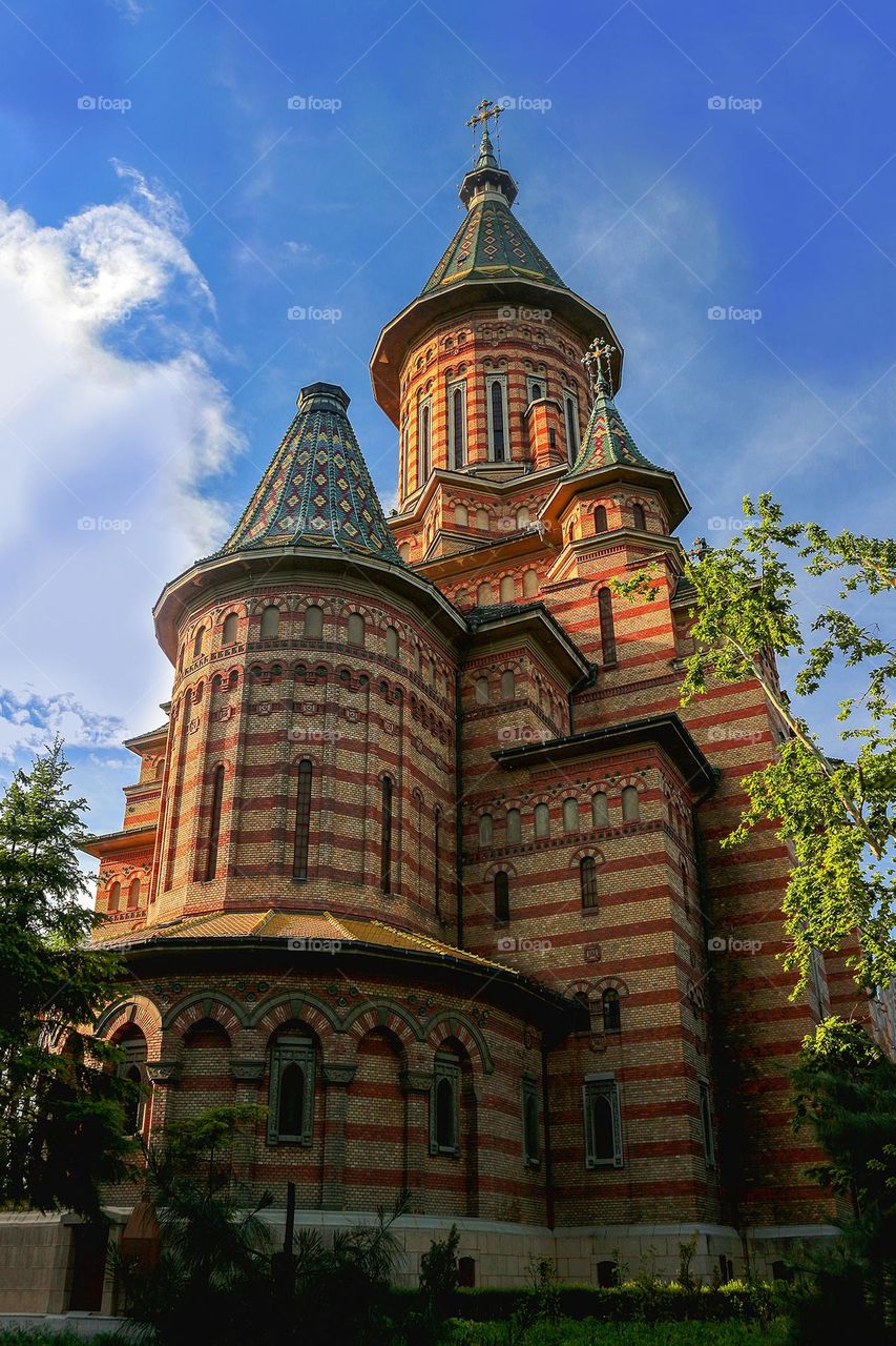 Orthodox cathedral in Timisoara