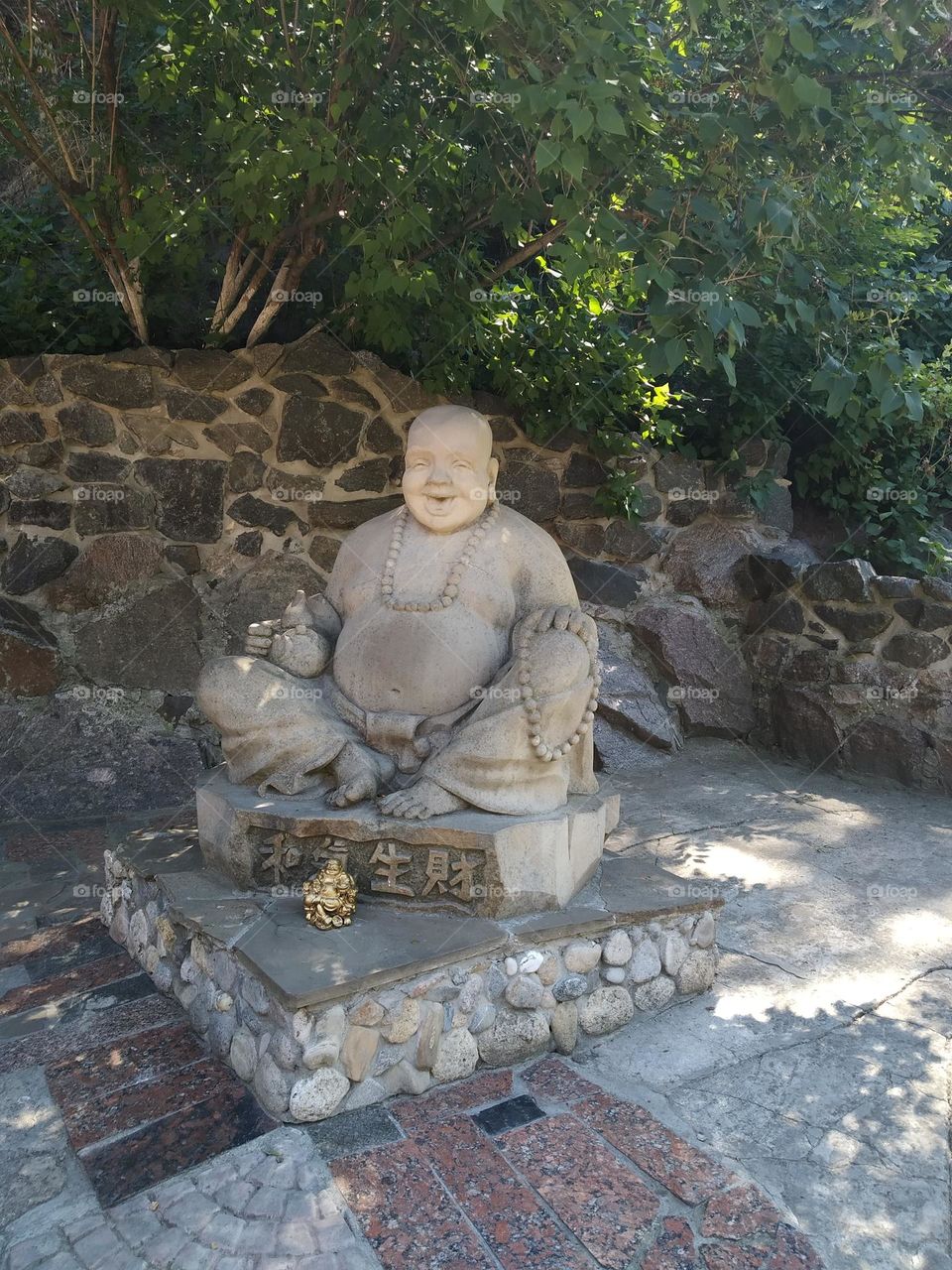 Buddha. Buddhist temple