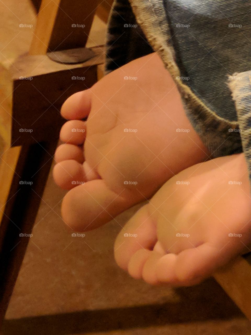 Dirty little feet