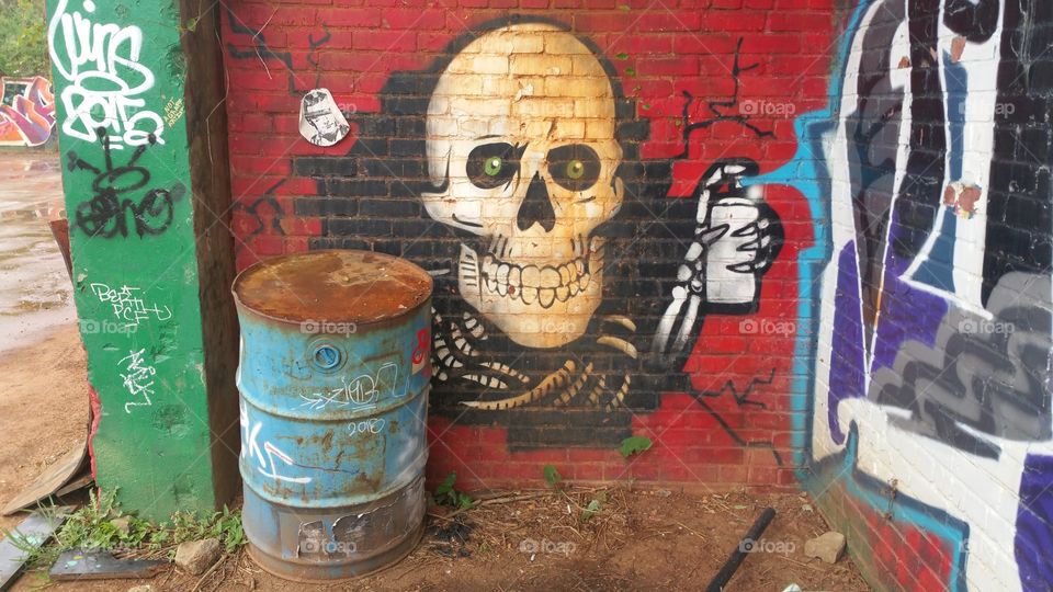 Toxic Zone, Street Art