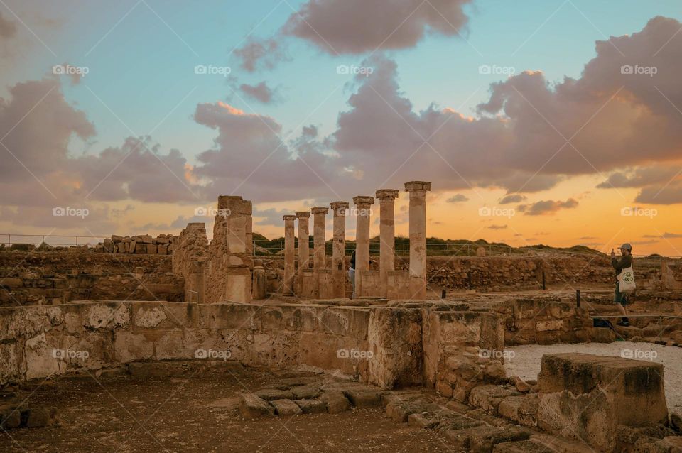 paphos. archiological park.