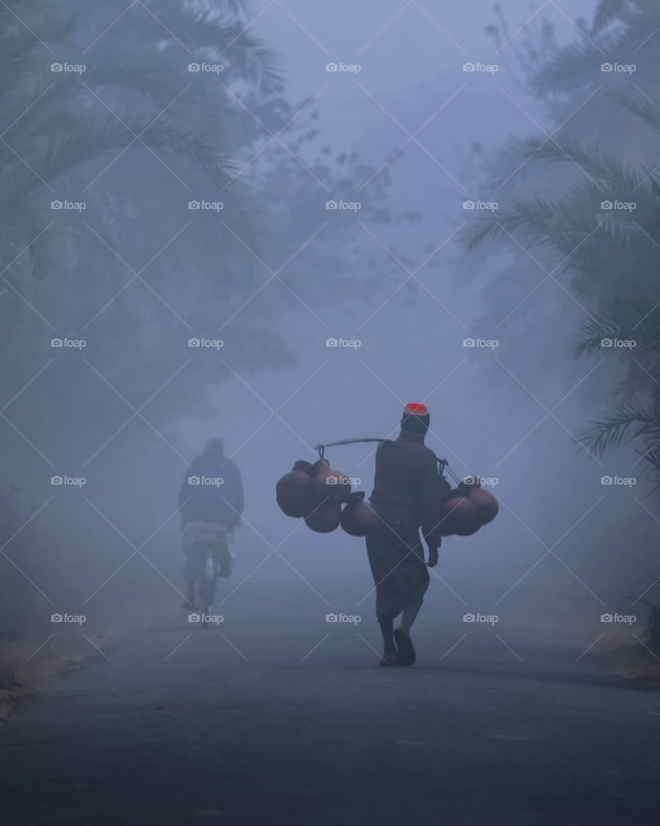 Old Man Hardworking Photography