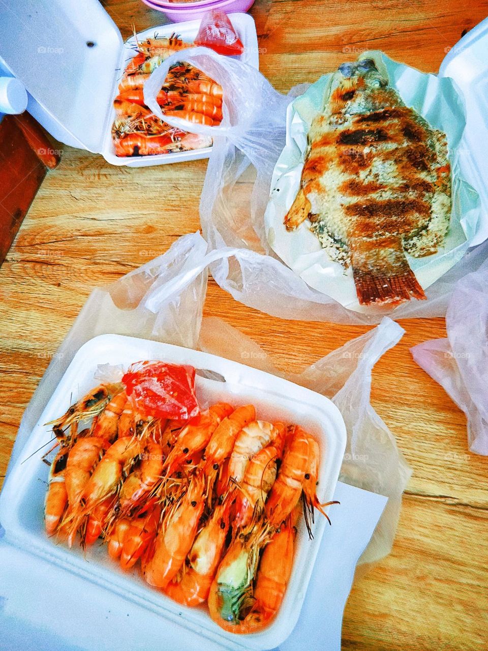 Someone kindly bought me food.