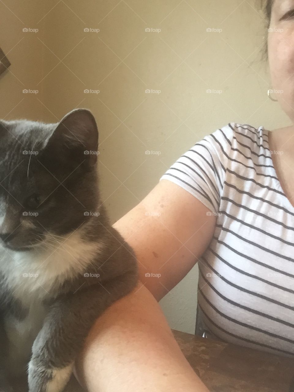 Leaning on each other