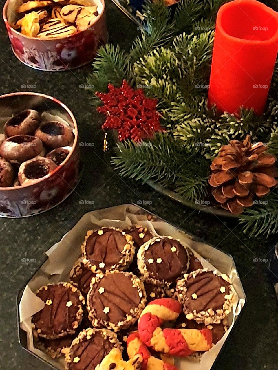 cookies- self-made-christmas time