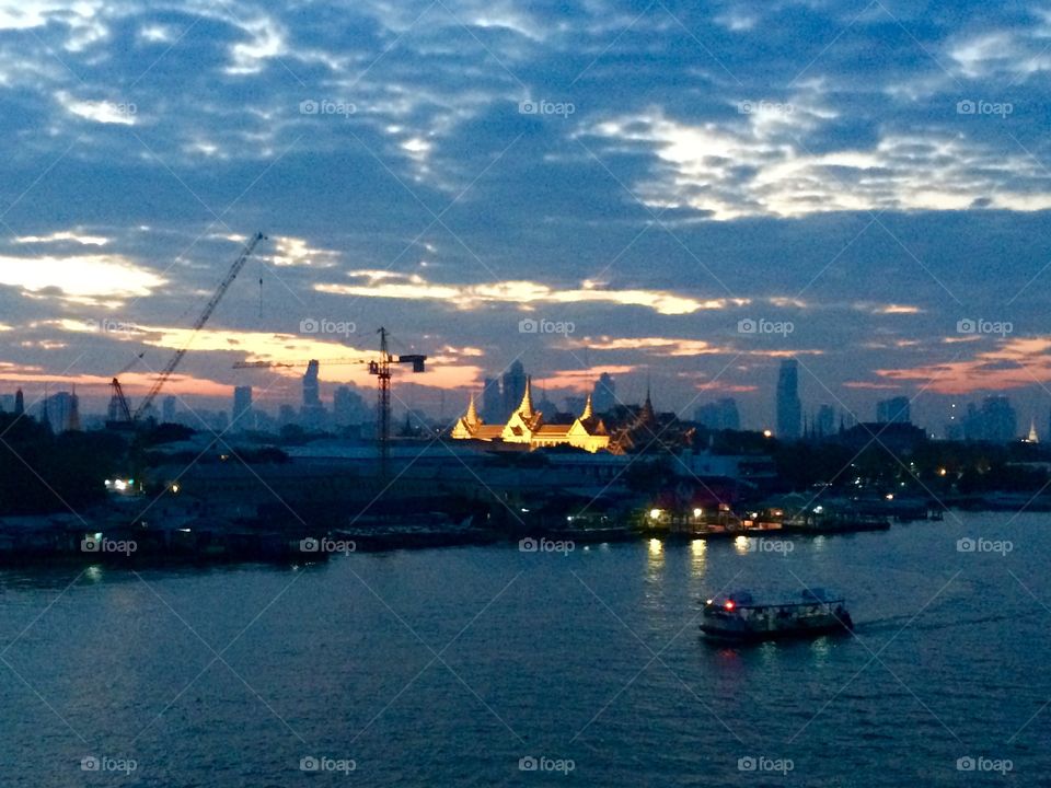 Sunrise in Bangkok