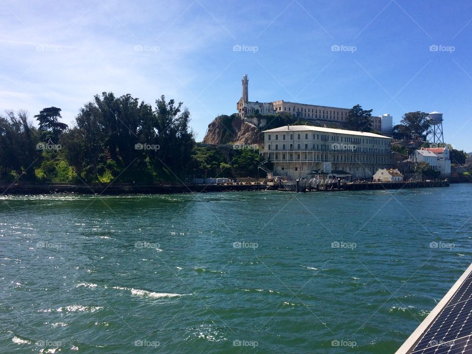 Alcatraz island in San Francisco, USA