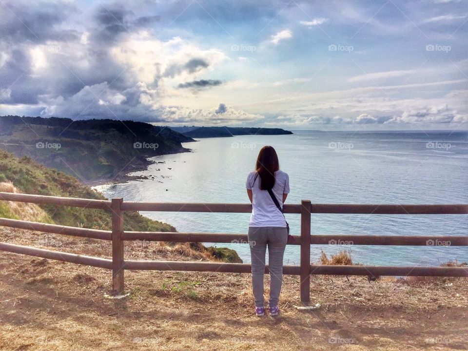 Looking at the horizon