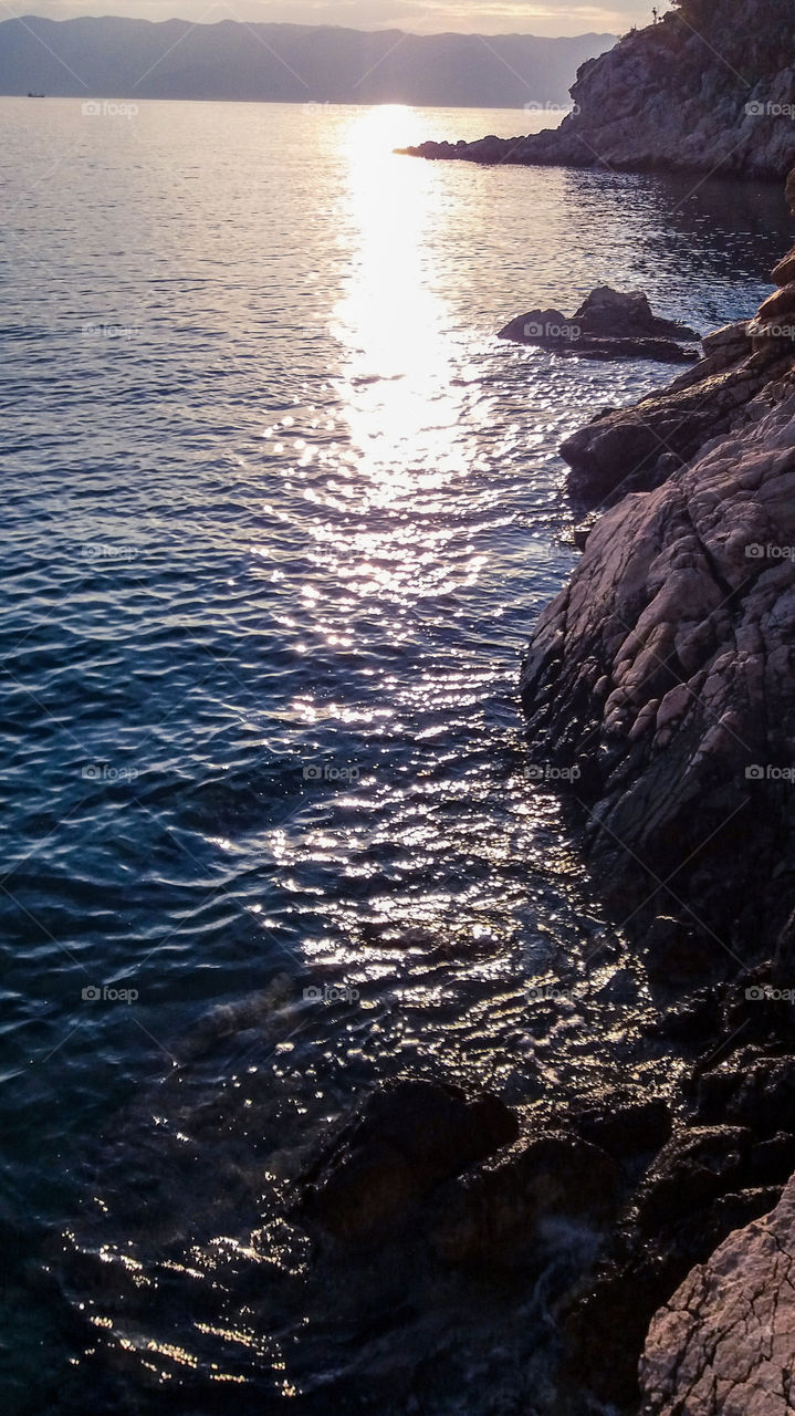 Sunset in Croatia