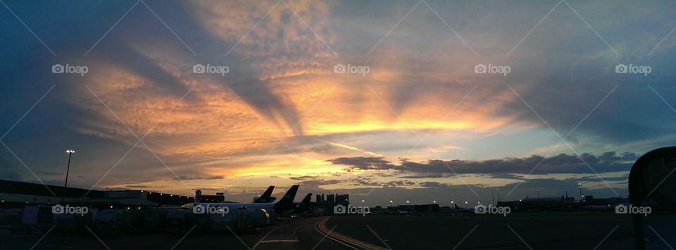 Sunset airport