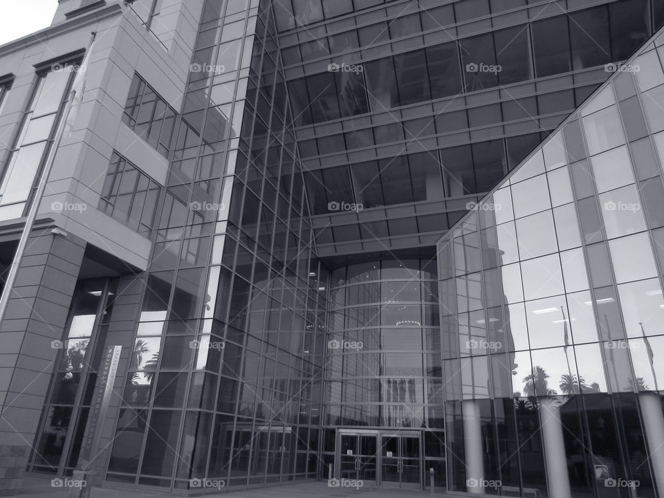 black and white architecture. Old Town Fairfield California