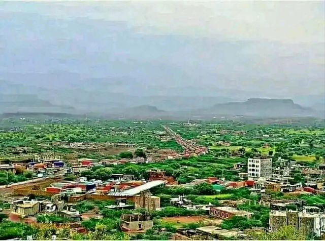 Glory be to God, the magnificent and picturesque view and the natural green trees are a view that is nothing more wonderful than it