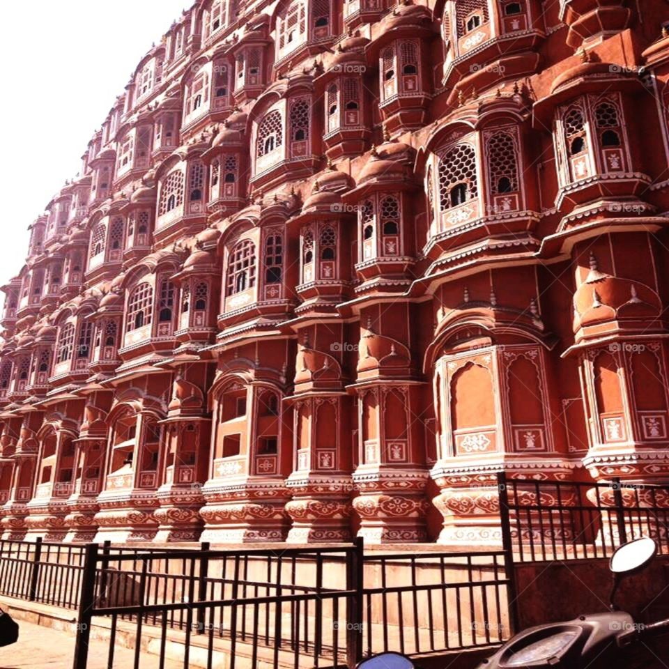 Pink city of Jaipur, Rajasthan. India. Stunning architecture that has stood the time...