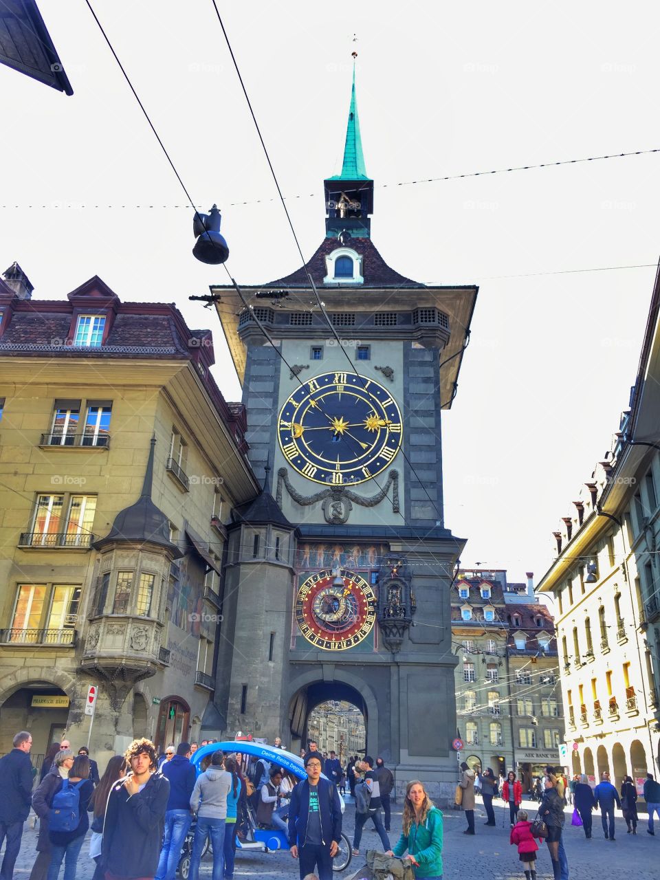 Clock Tower, Old Town, Berne