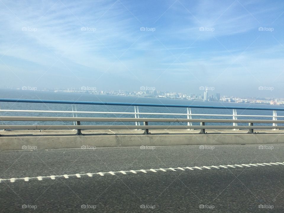 High way bridge Vasco da Gama... Lisbon 