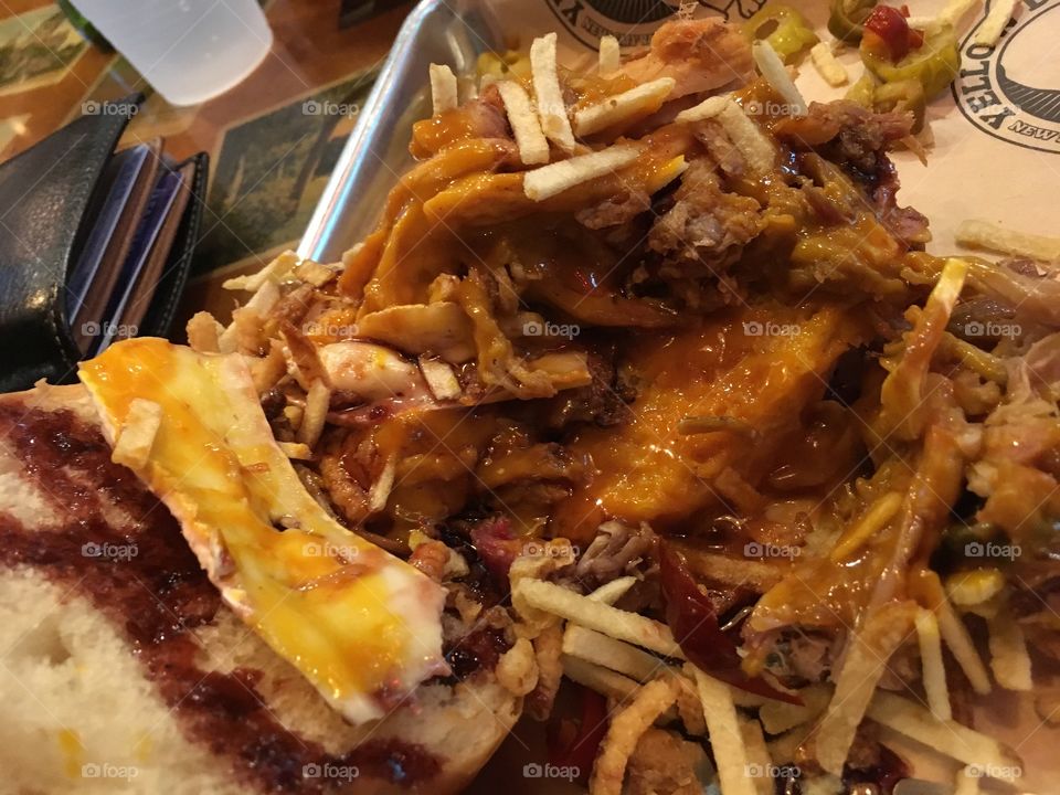 The frisky Rufus sandwich at Yellow Dog Eats in Windermere Florida 