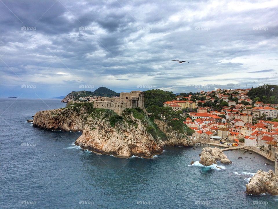 Old town in Dubrovnik, Croatia