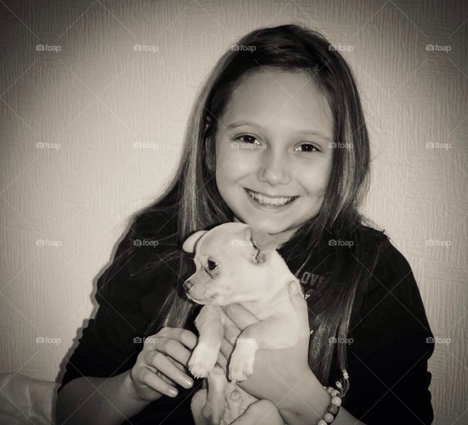 girl happy smile child by severina1