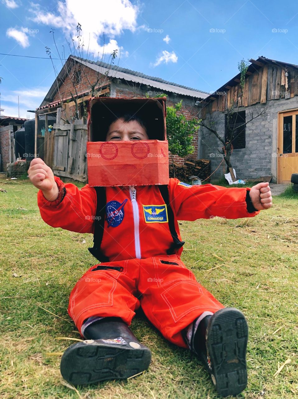 Astronaut boy