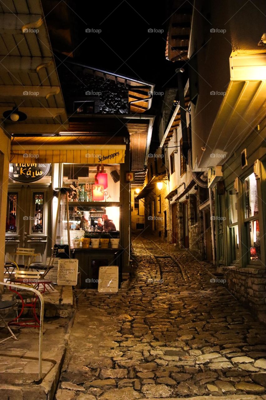 Alley in Arcadia, Greece