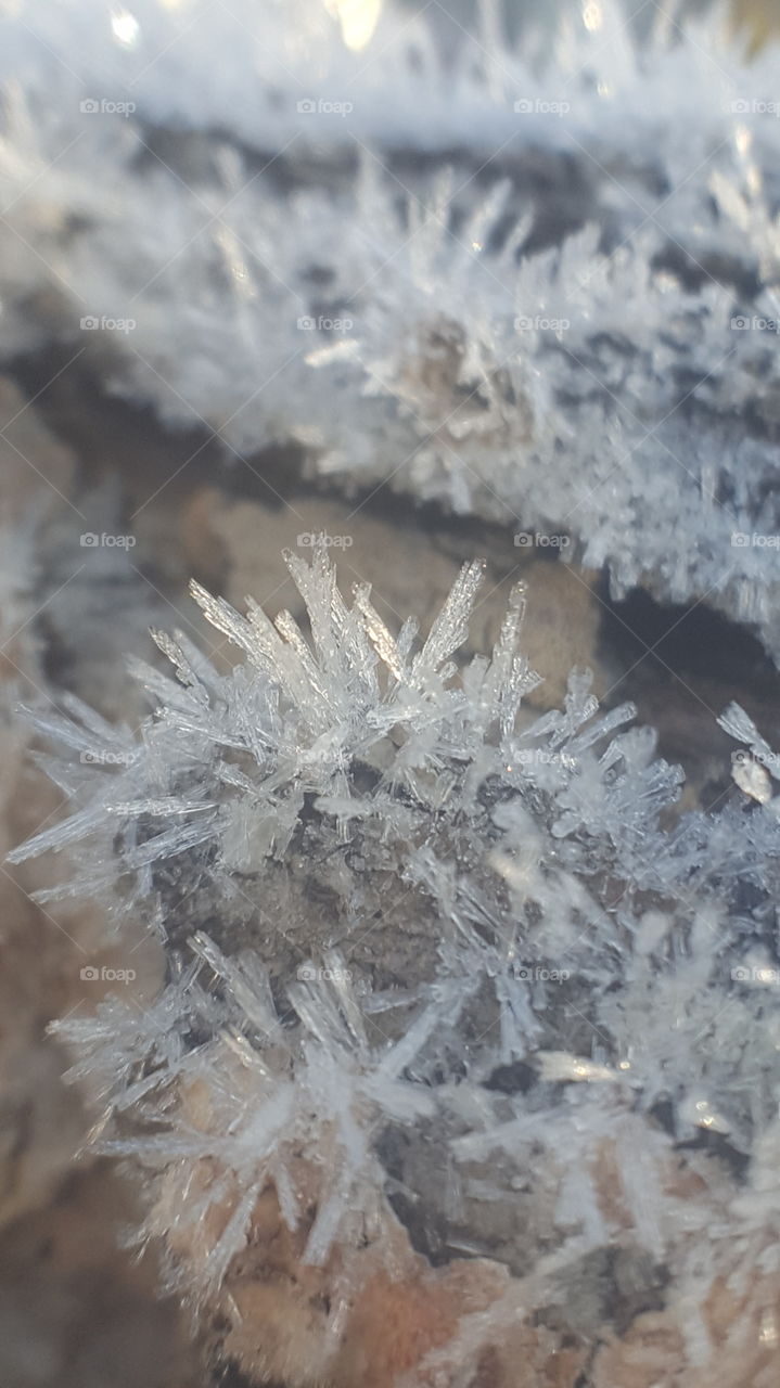 ice crystals