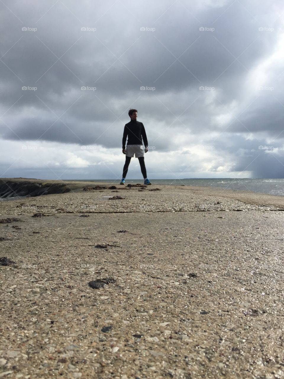 Gotland runner. Running session