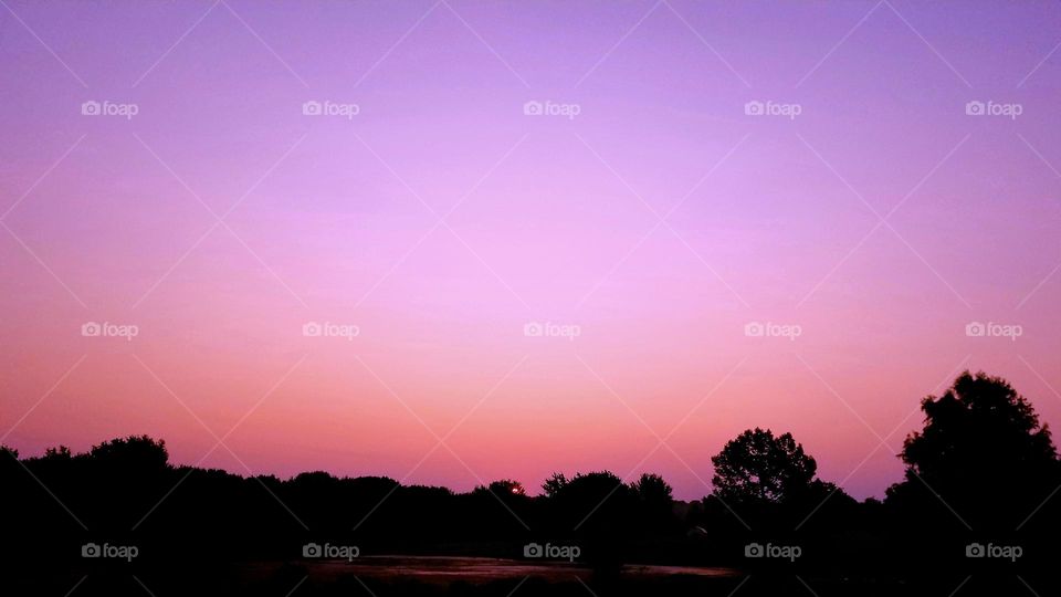 Colorful Sky at Dusk