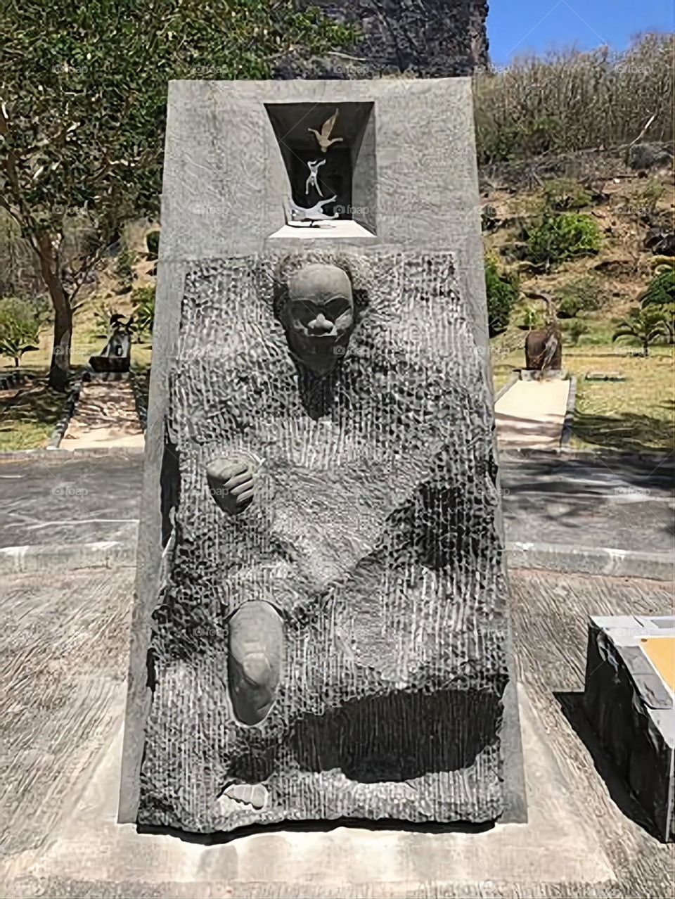 Monument of slavery: Slave route