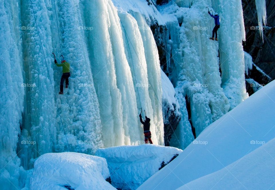 Ice climbers