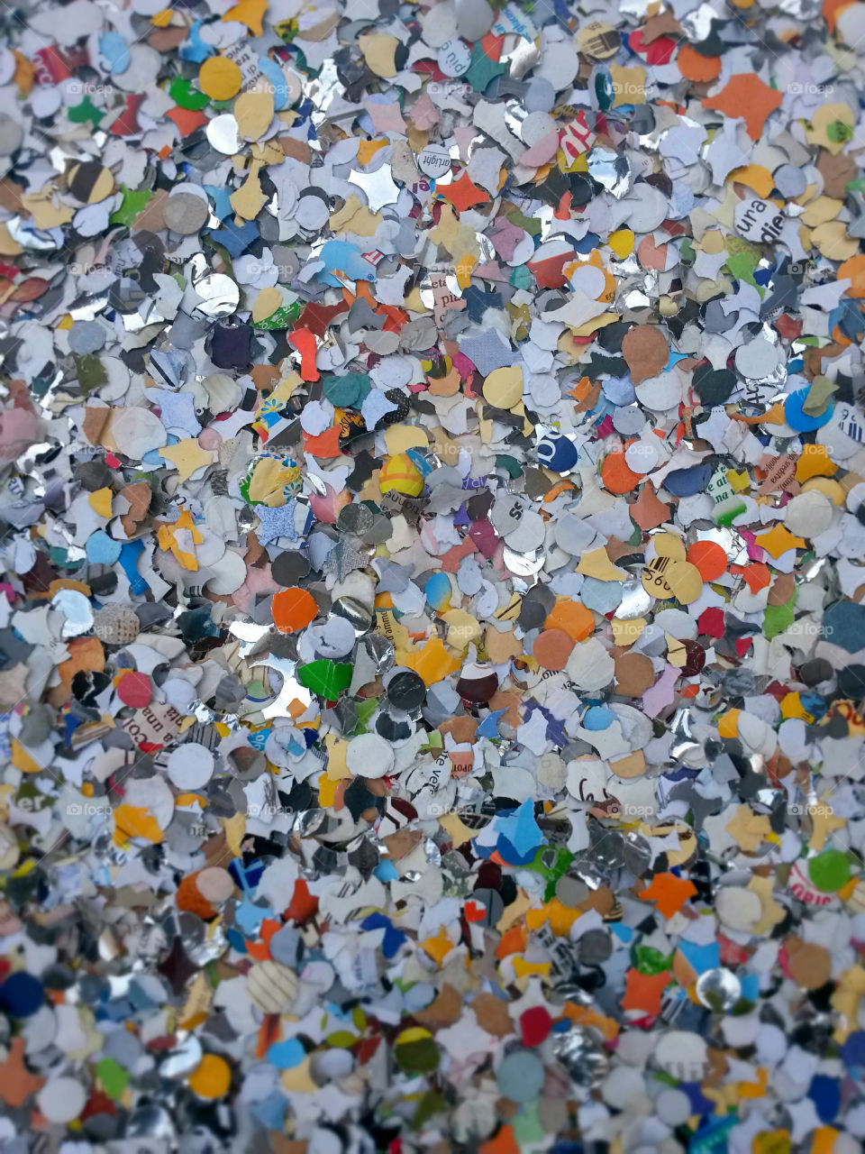 carnival confetti texture