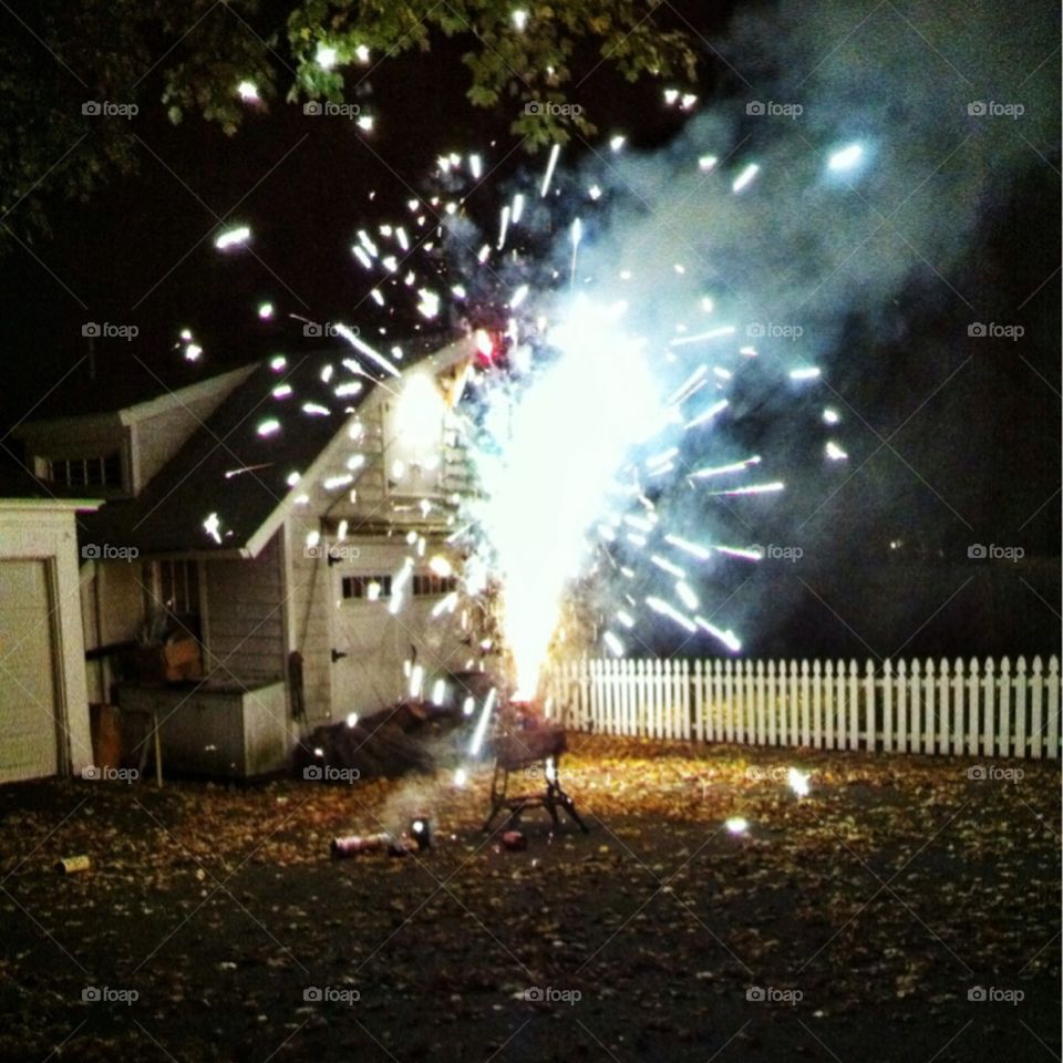 Homemade Guy Fawkes Night