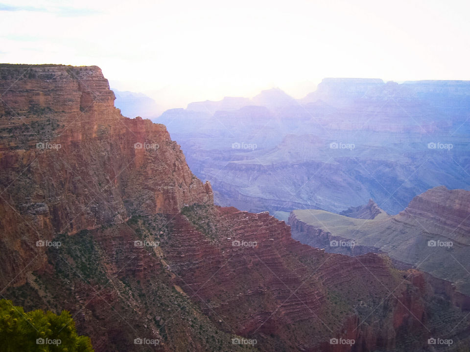 sunset at the Grand Canyon