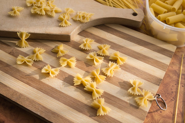 Different types of pasta