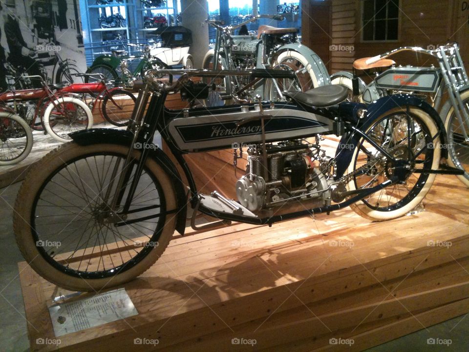 Vintage Motorcycle 