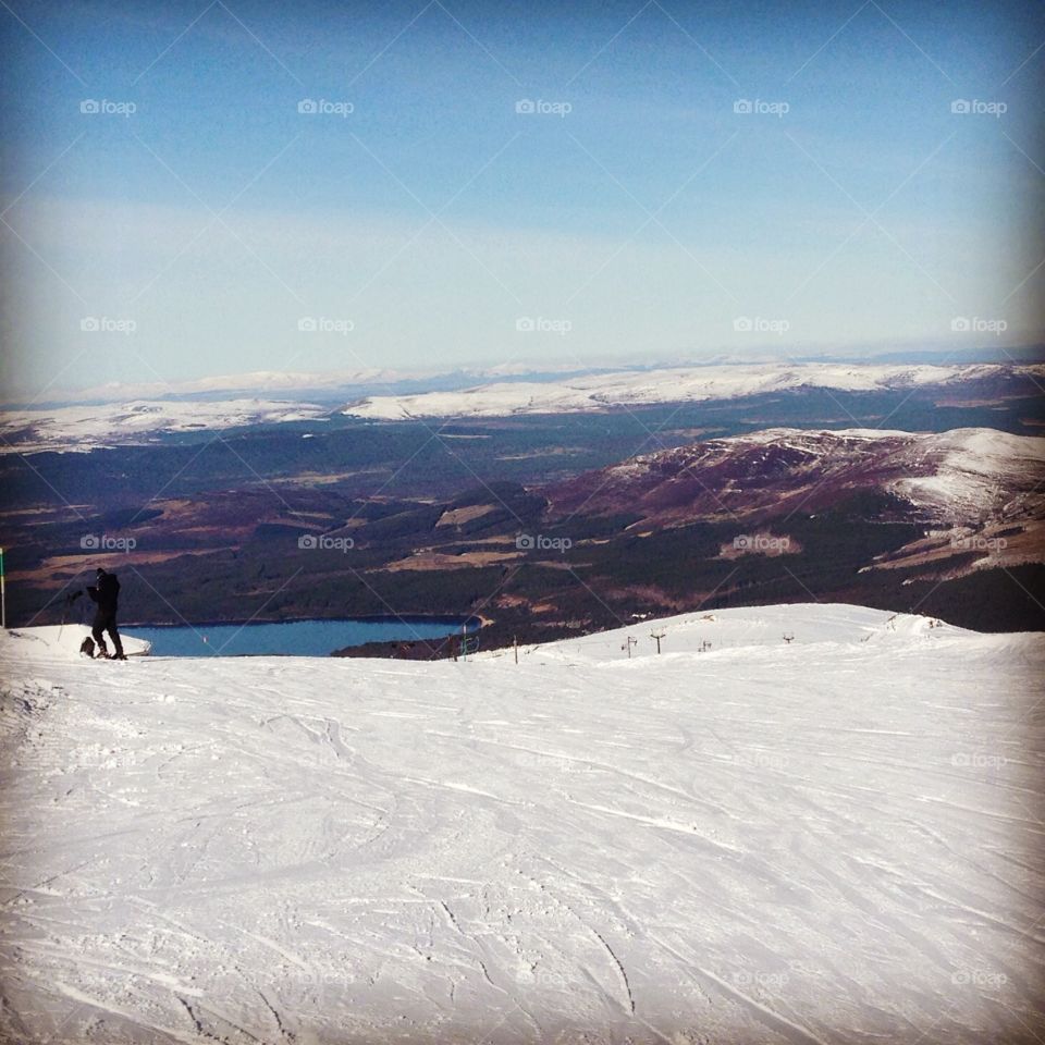 Cairngorm skiing 