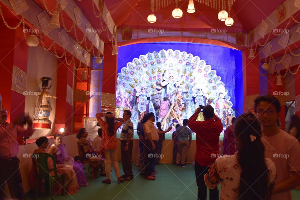 Durga puja festival