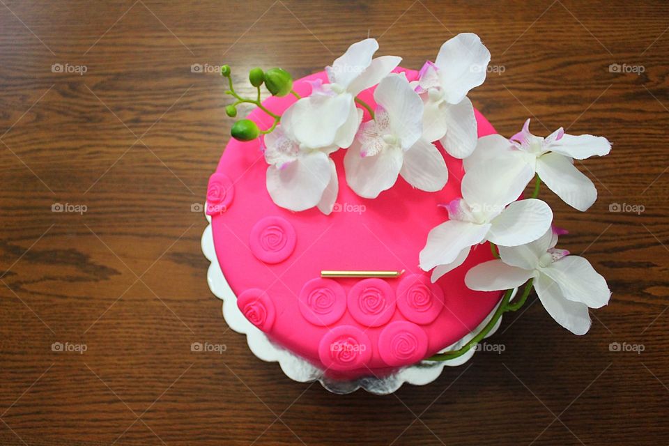 Pink cake 🎂