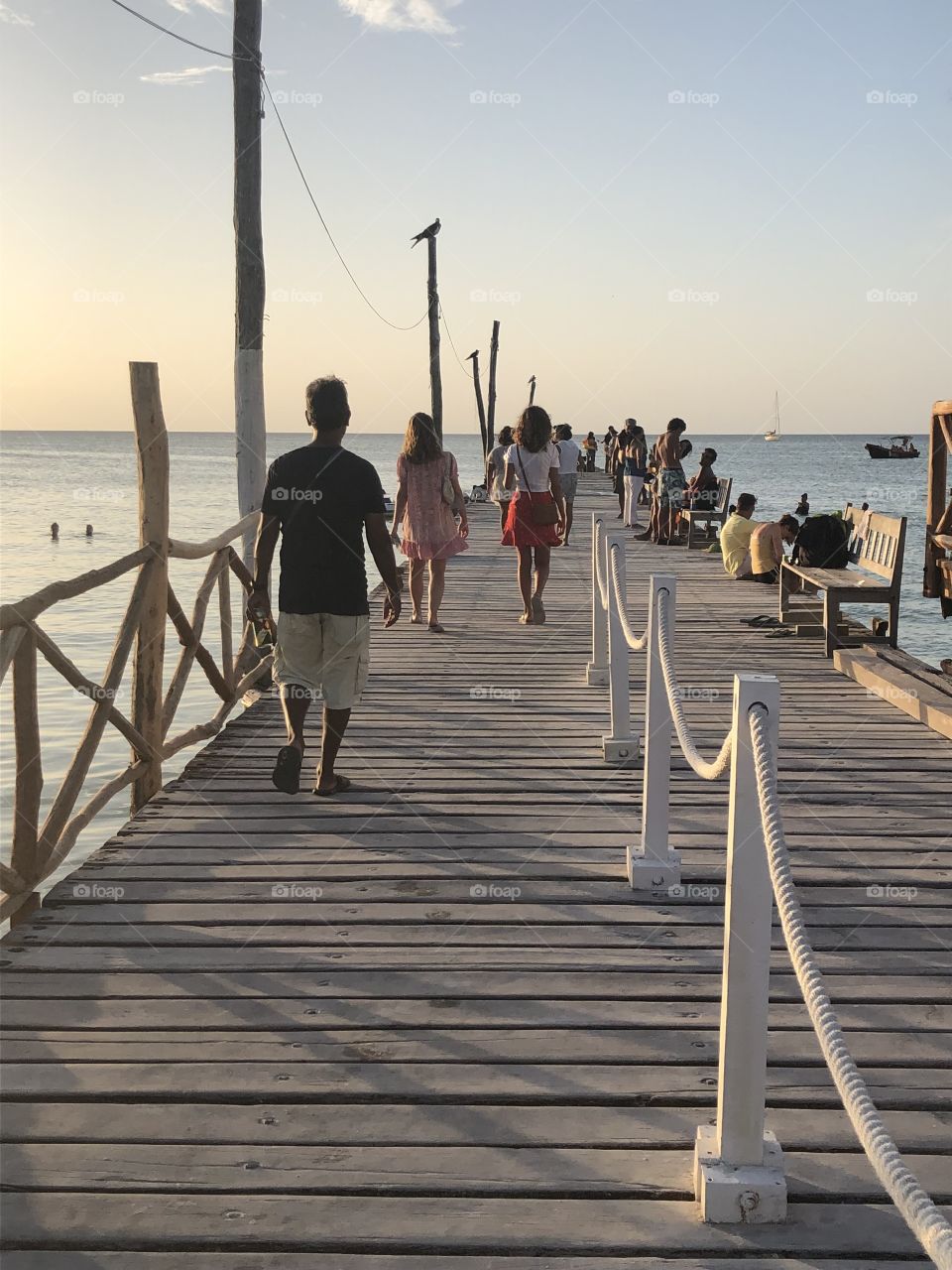 Pier walk