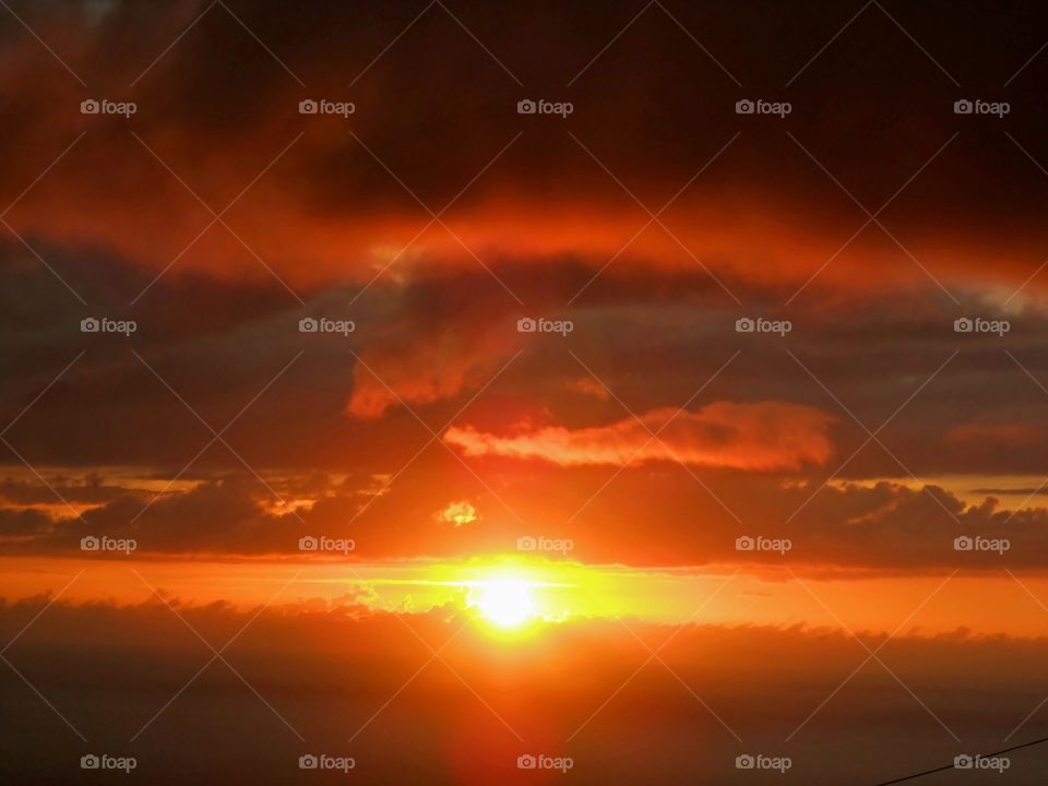 Clouds At Sundown