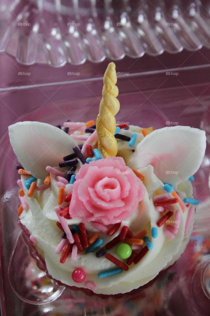 Unicorn cupcakes