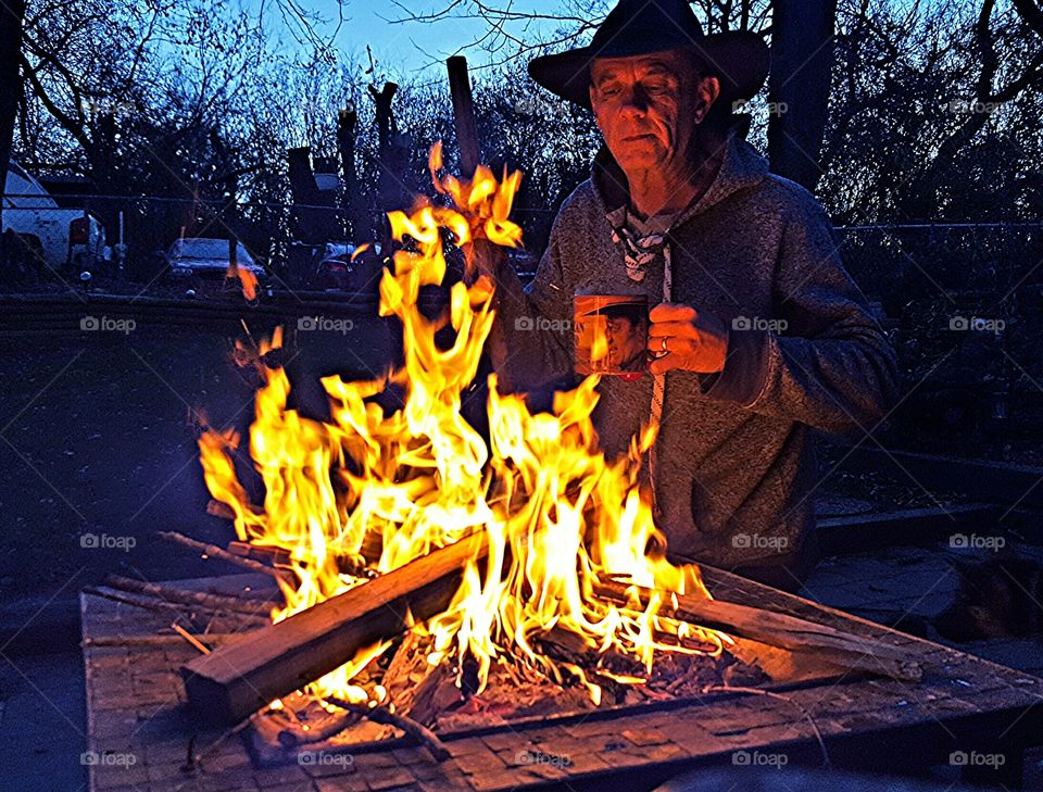 Campfire and Coffee
