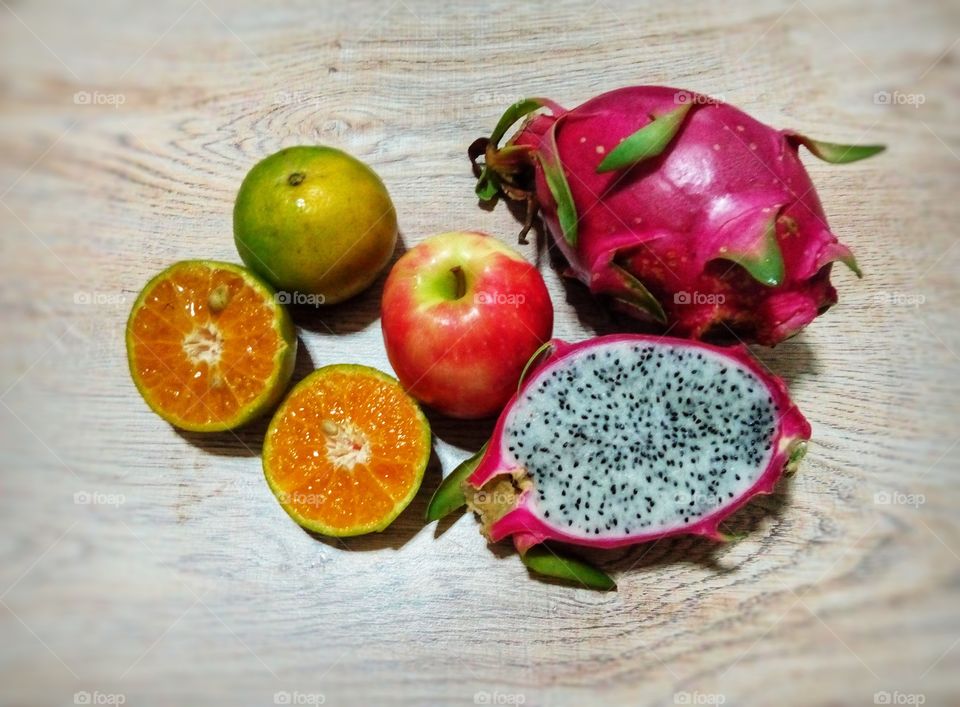 Healthy fruit.