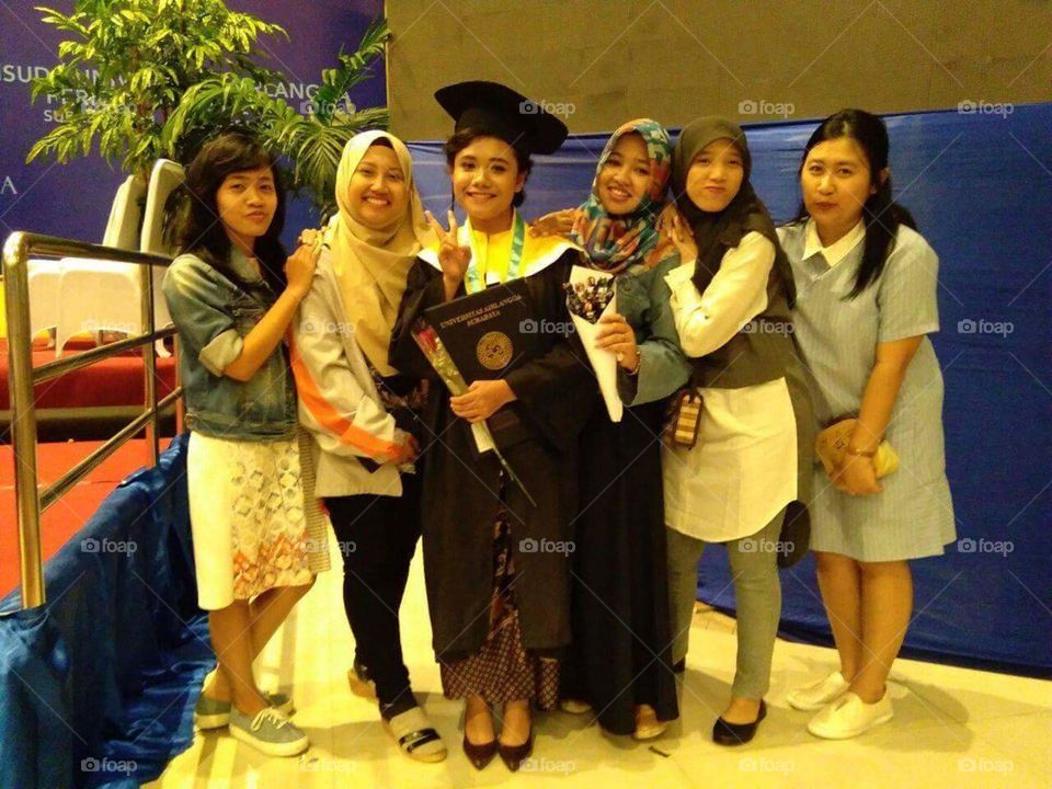 My friend's graduation