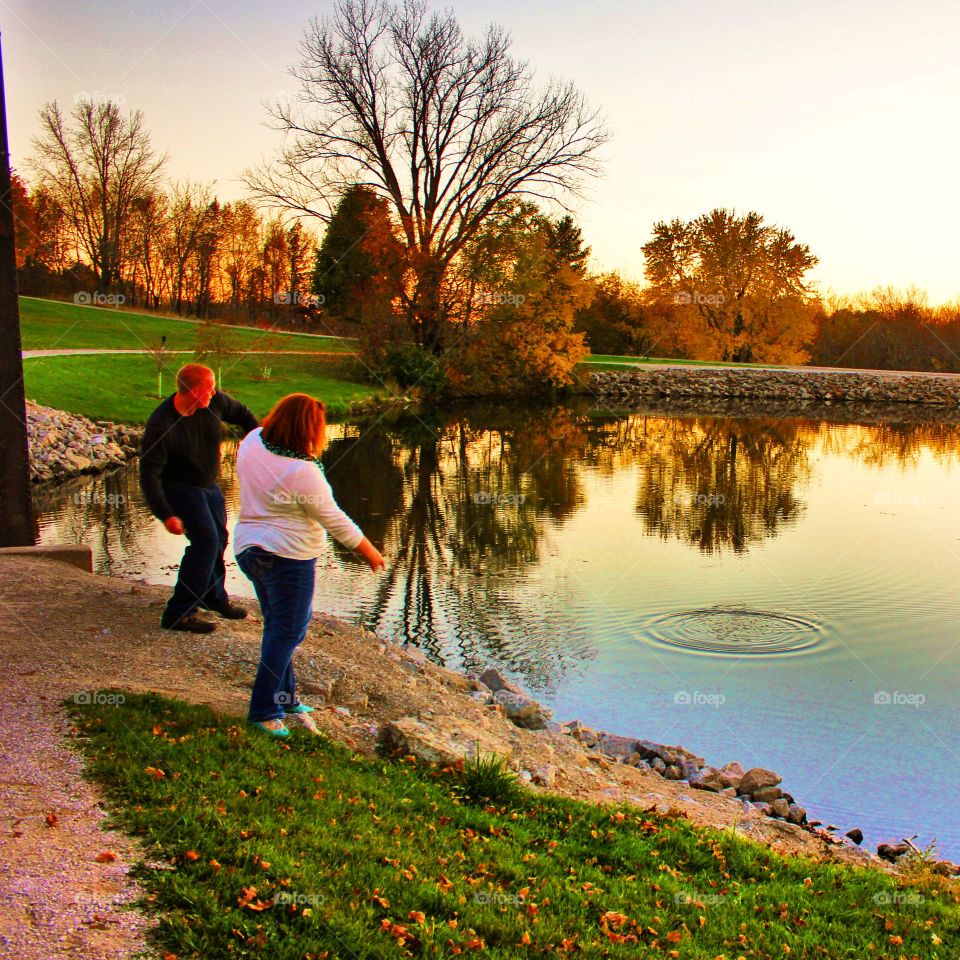 Skipping rocks 