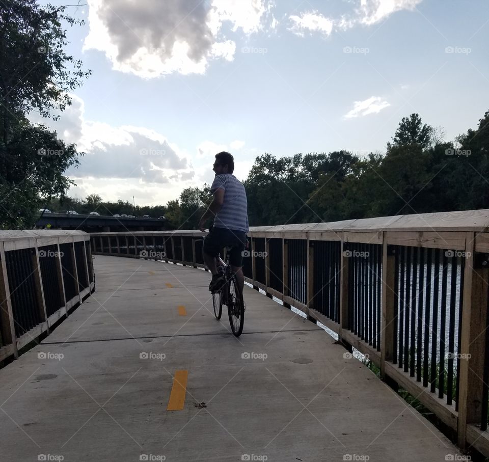 Bike ride on Washington DC bike trails