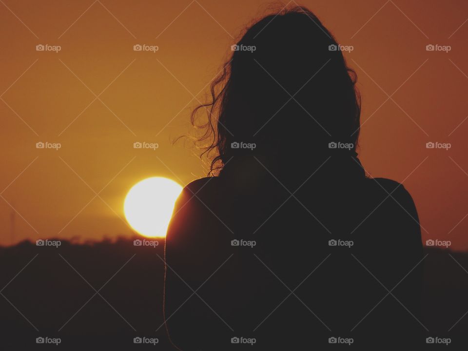 Sunset silhouette 