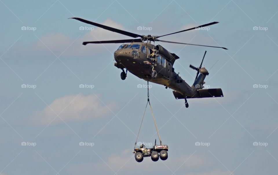 Military helicopter