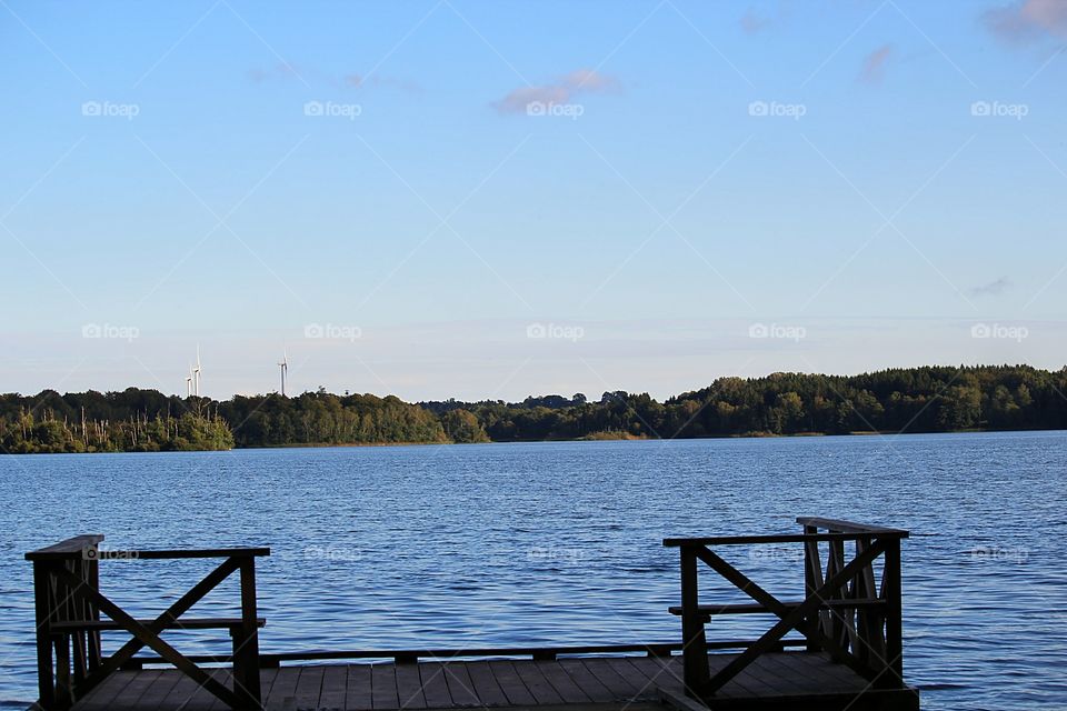 View from barbecue place.