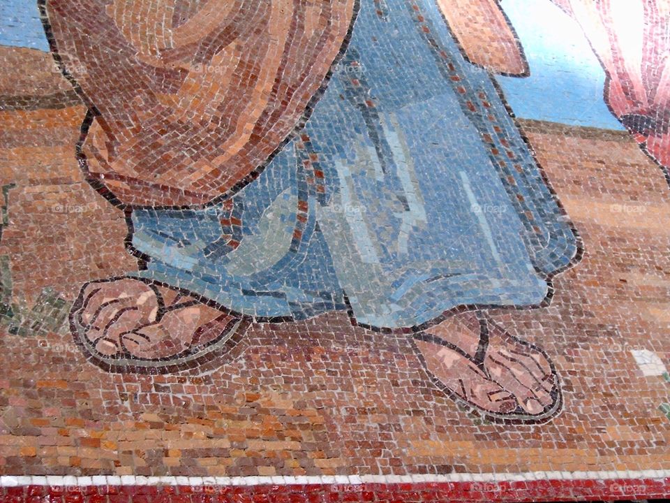 Mosaic in Orthodox Church