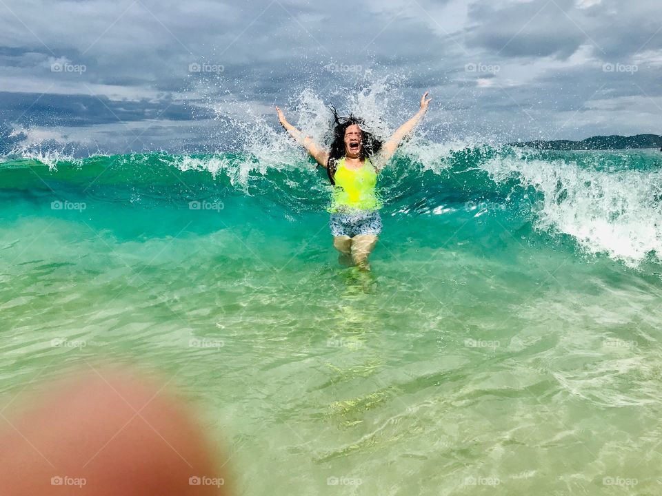 Run wave is coming😂